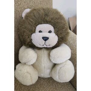 1985 Vintage Rorie 24K Polar Puff Special Effects Lion 10" Plush